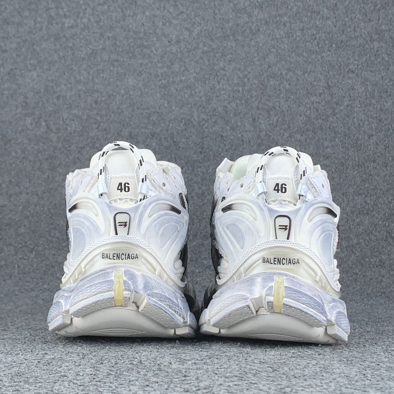 Balenciaga Runner Sneaker 'Worn-Out - Grey White Black'