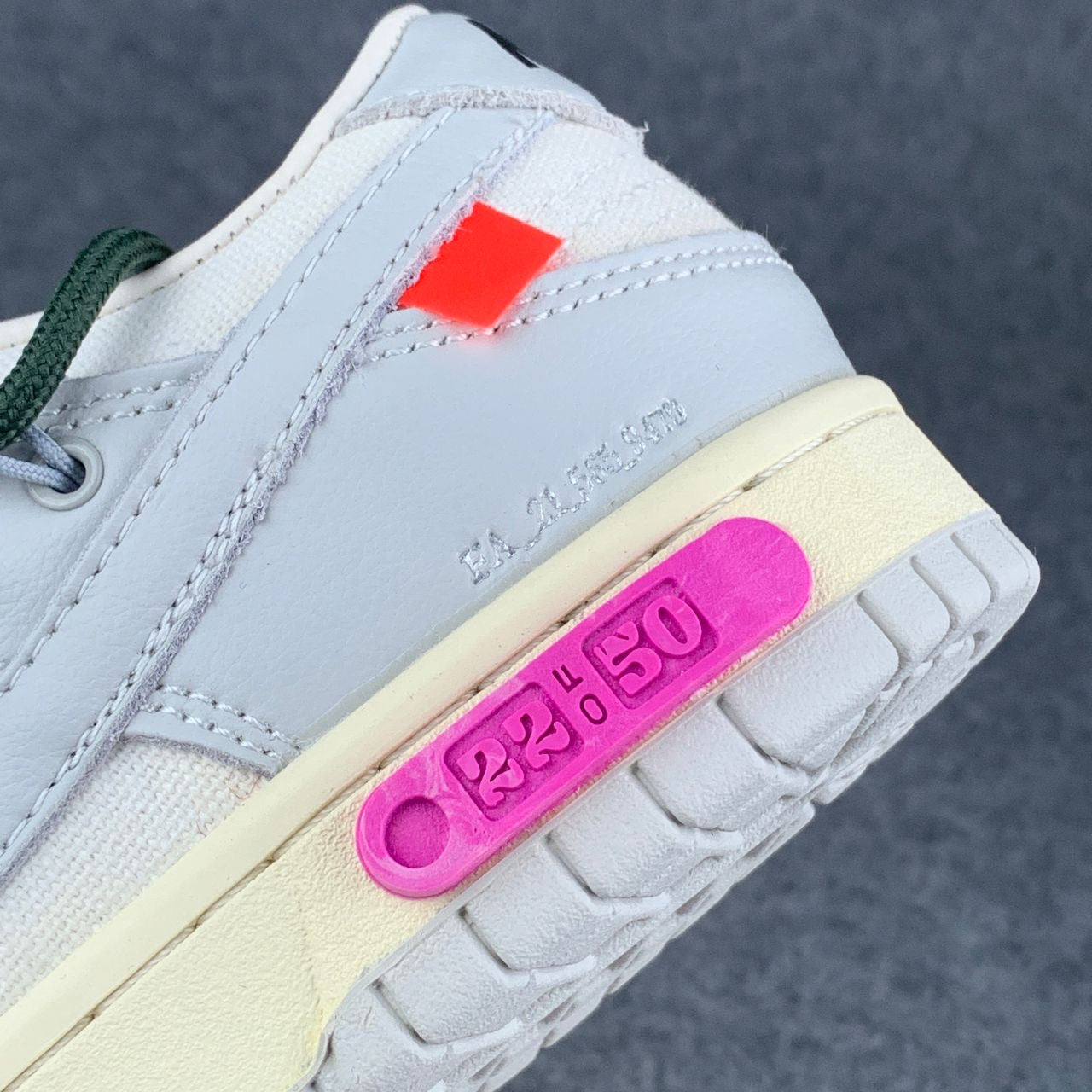 Off-White x Nike Dunk Low 'Lot 22 of 50'