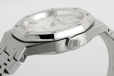 Royal Oak 15500ST Silver Dial
