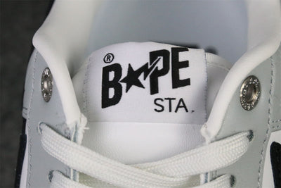Bapesta Low M2 'White Grey'