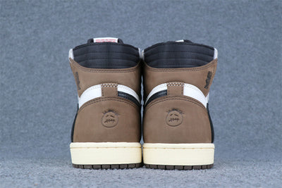 Custom Travis Scott x Air Jordan 1 Retro High OG 'Reverse Mocha'