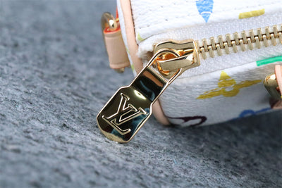 LVT x Takashi Murakami Nano Speedy White Multicolored