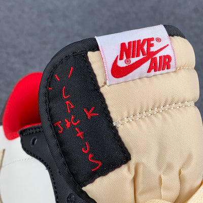 (CUSTOM) Air JORDAN 1 LOW 'BLACK RED'