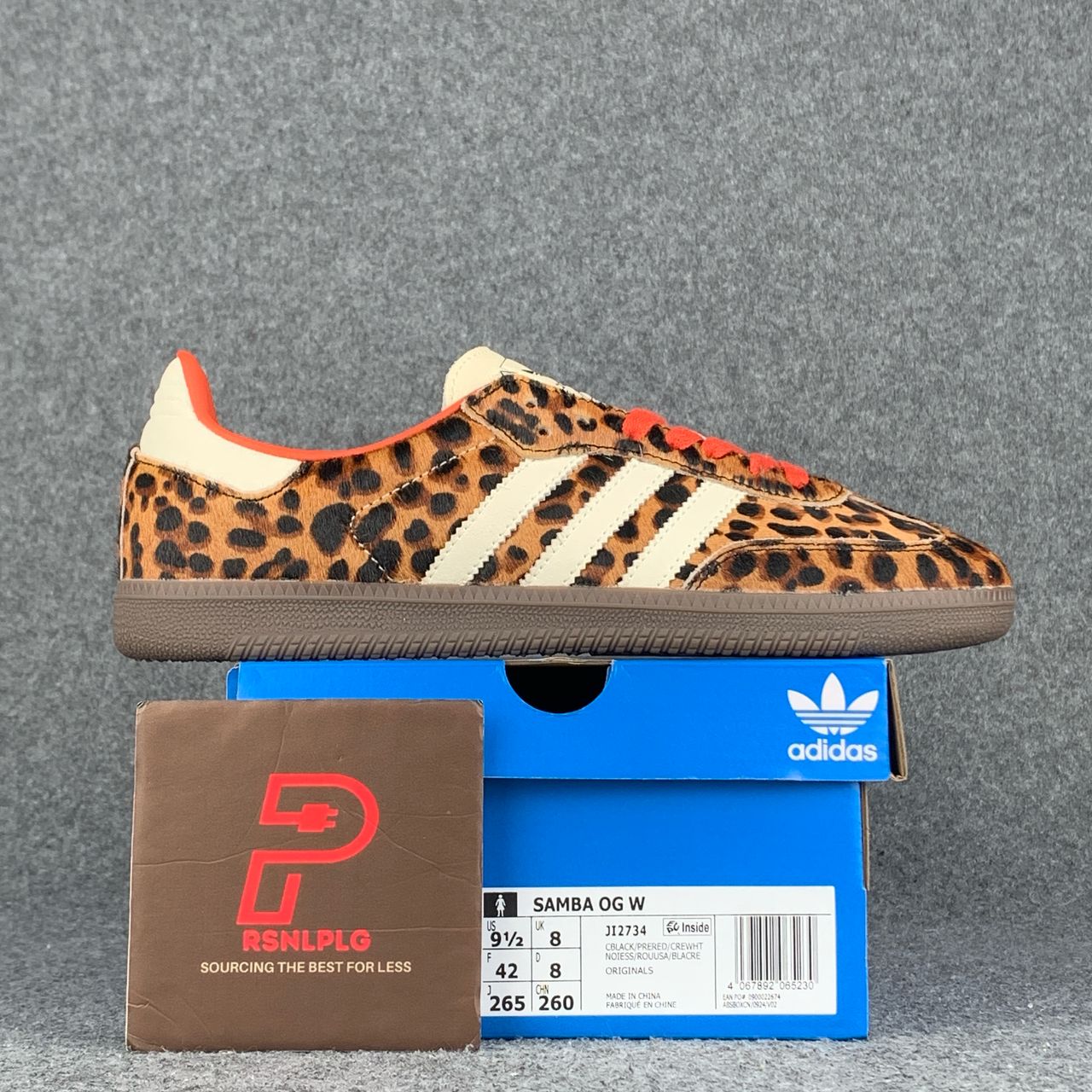Wmns Samba OG 'Cheetah Pack - Preloved Red'