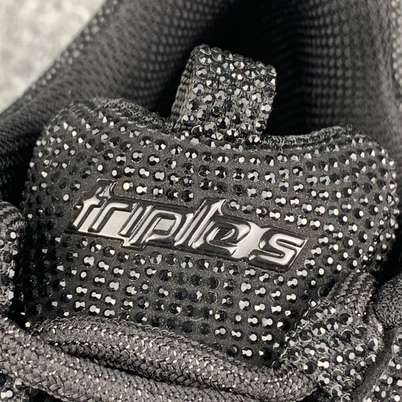 Balenciaga Triple S Sneaker Rhinestones 'Black'