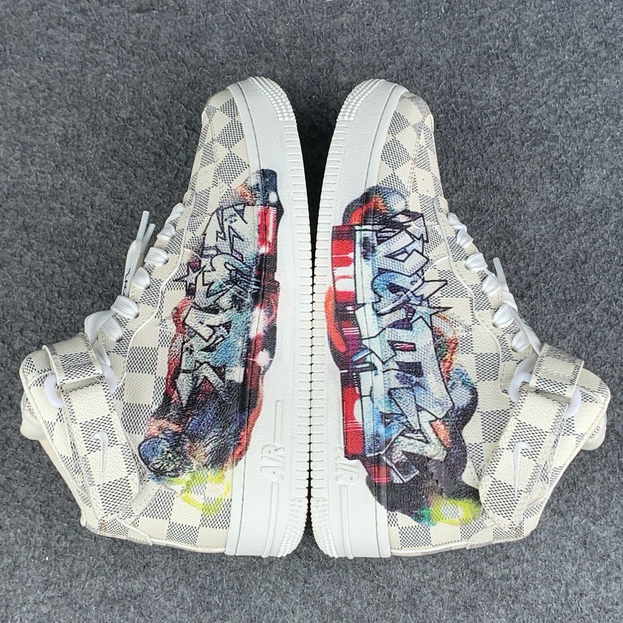 LVT x Air Force 1 Mid 'Graffiti'