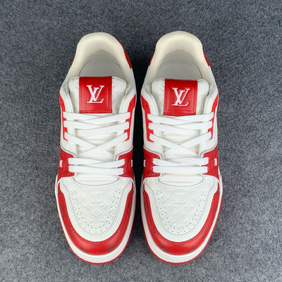 LV Trainer Low '#54 Signature 'Red White'