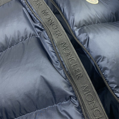 Moncler Peuplier Short Down Jacket ‘Navy’