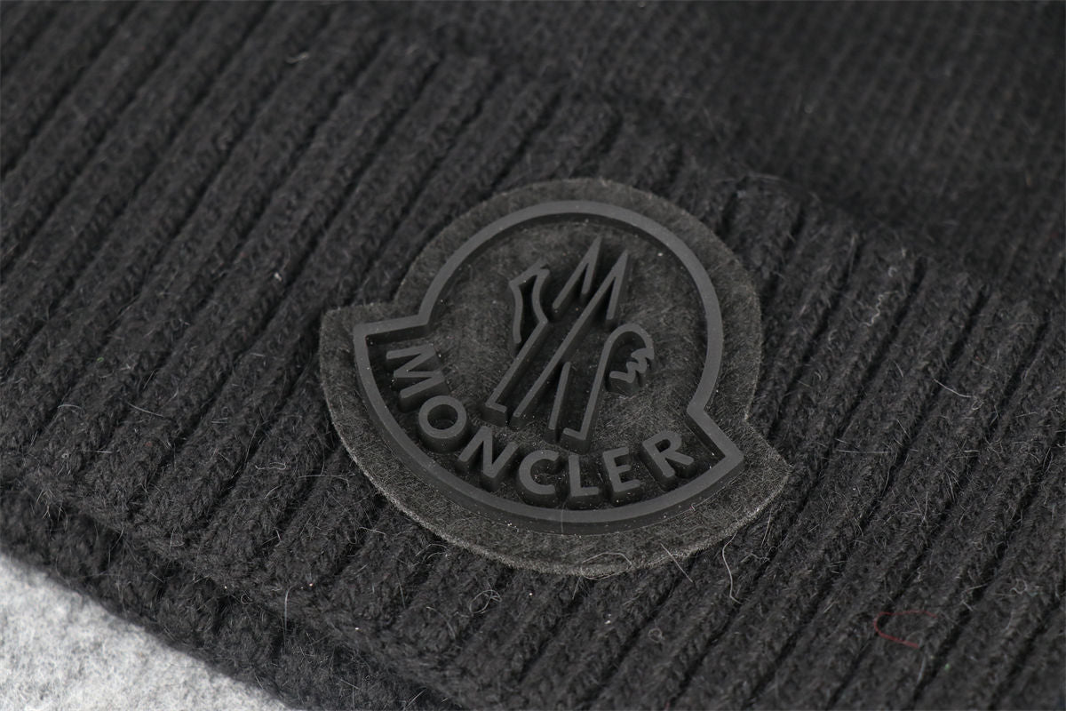 Moncler Cotton Tricot Beanie ‘Black’