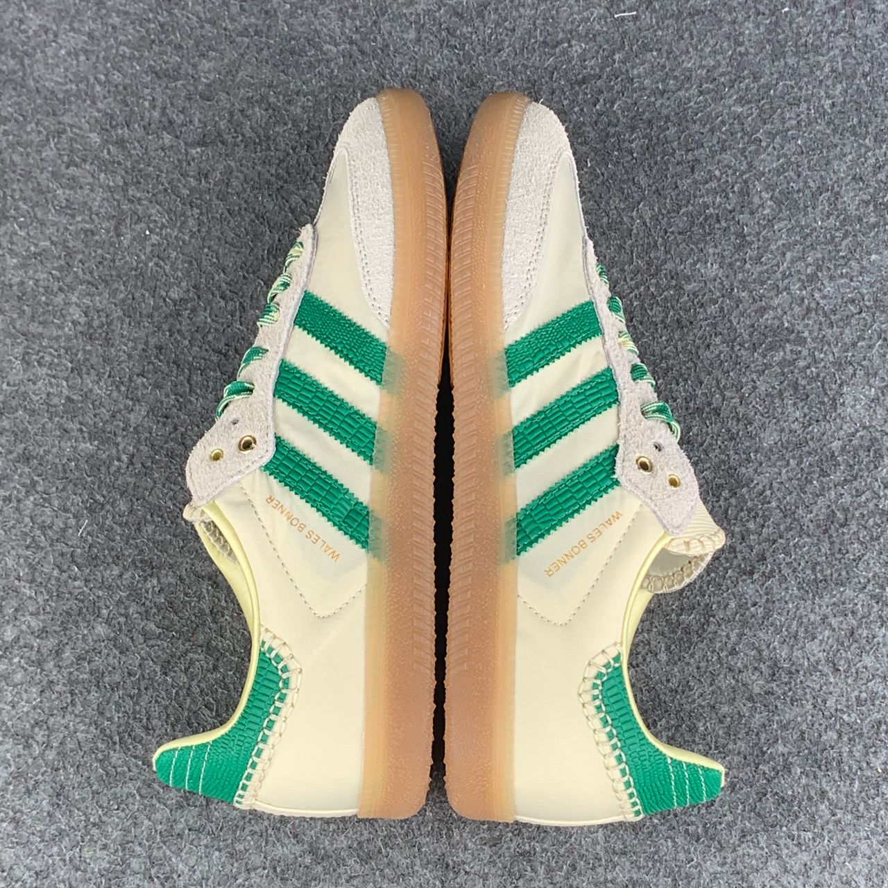 Wales Bonner x Samba 'Cream White Bold Green'