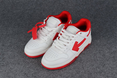 Off-White Out of Office 'White Red'