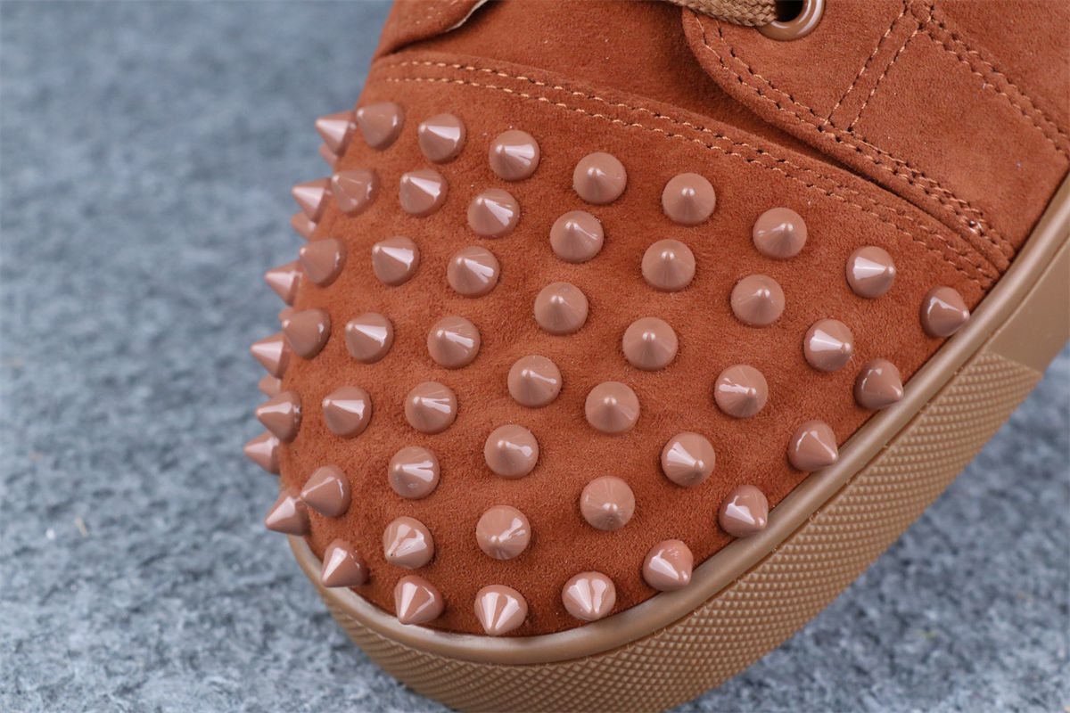 CL Louis Junior Spikes Orlato Flat 'Orange'