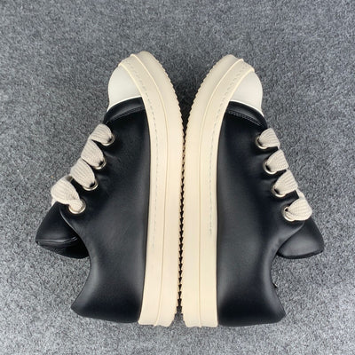Rick Owens Luxor Jumbo Lace Padded Low 'Black Milk'