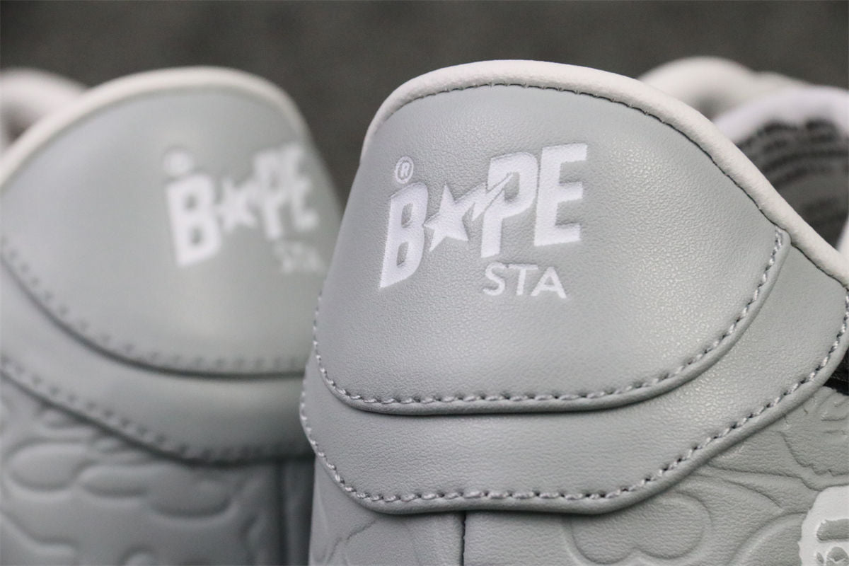 Bapesta Low M2 'White Grey'
