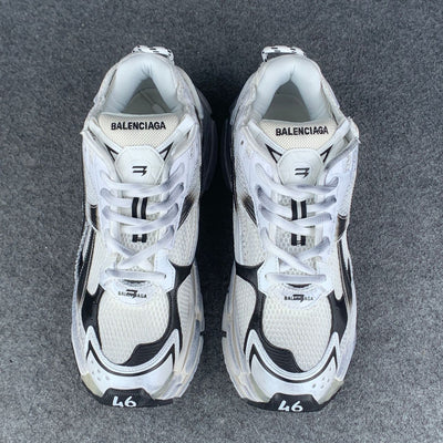 Balenciaga Runner Sneaker 'Worn-Out - Grey White Black'