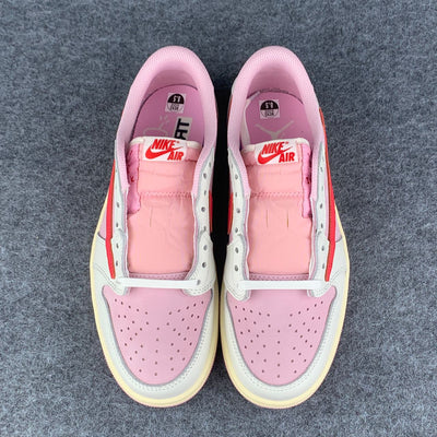 (Custom) Travis Scott x Air Jordan 1 'Shy Pink/Red'