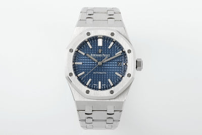 Royal Oak 15500ST Blue Dial