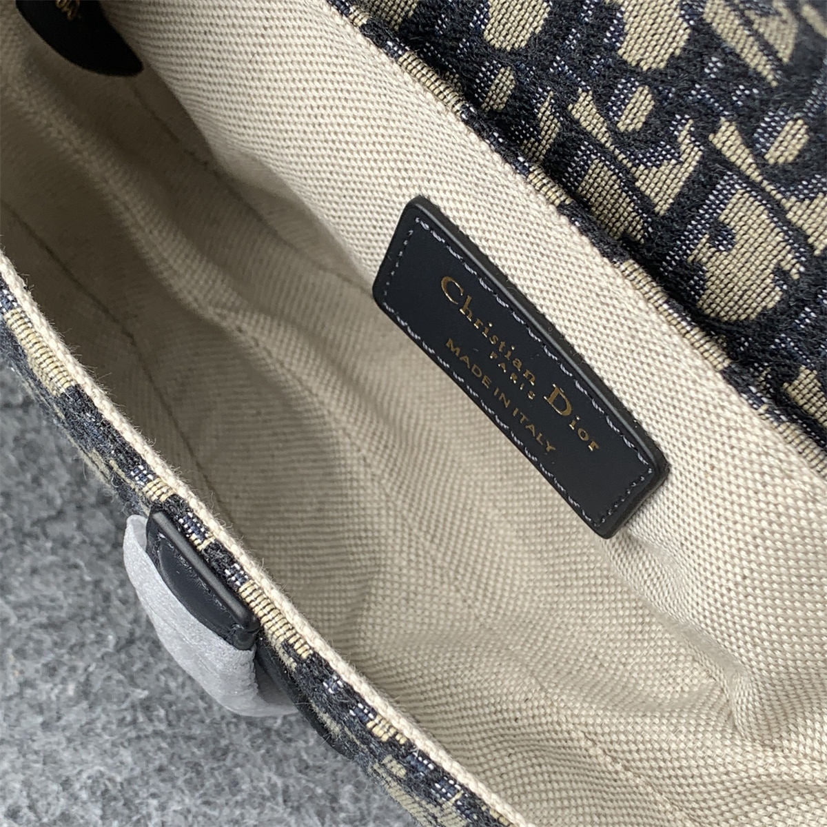 Mini Saddle Bag Oblique Jacquard'