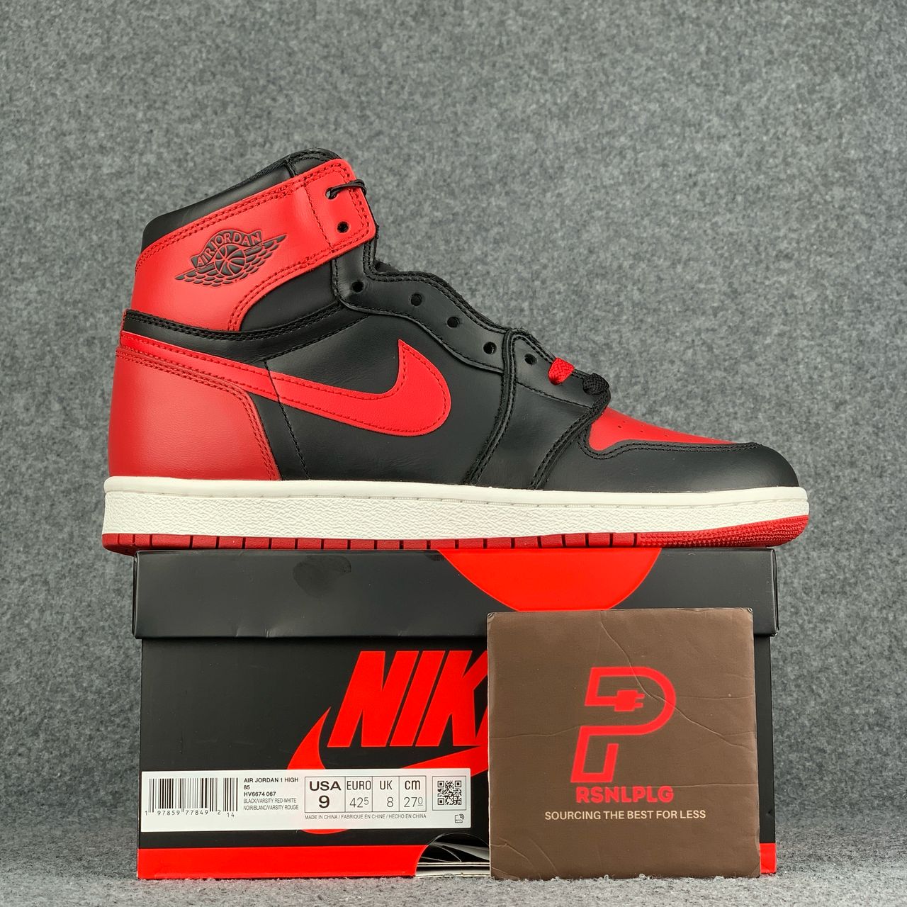 Air Jordan 1 Retro High '85 OG 'Bred / Banned' 2025