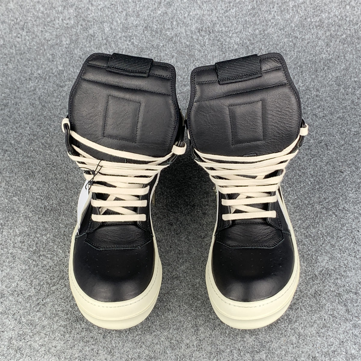 Rick Owens Strobe Geobasket High 'Black Milk'