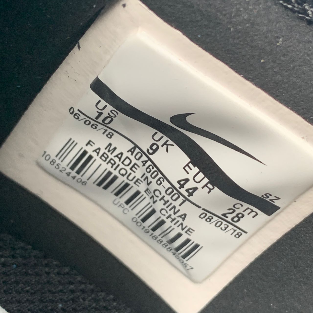 Off-White x Air Force 1 Low 'Black'