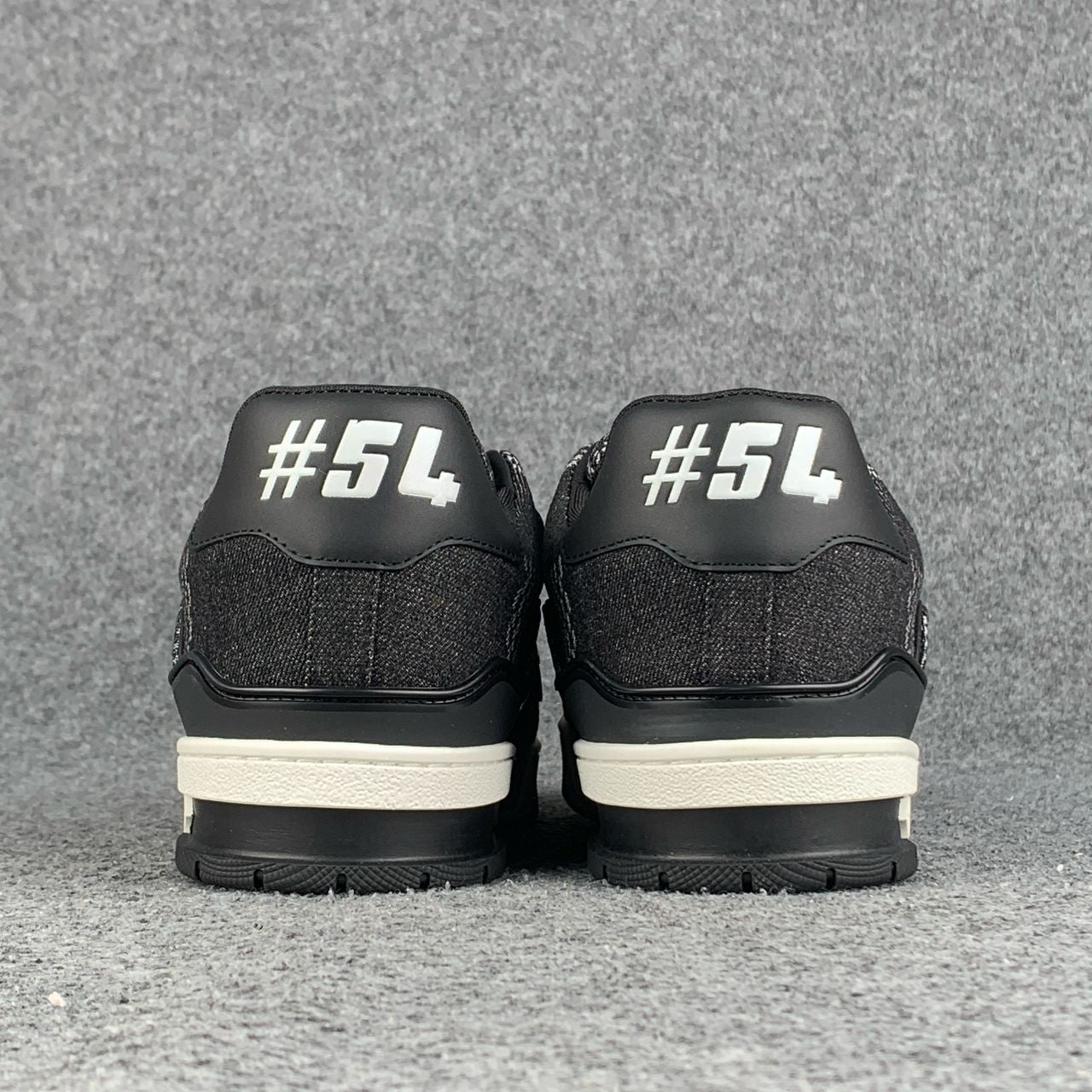 LV Trainer “Black Damier 3D Denim”