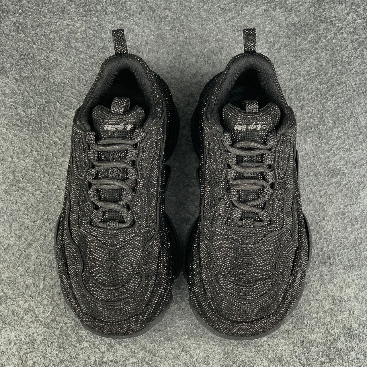 Balenciaga Triple S Sneaker Rhinestones 'Black'