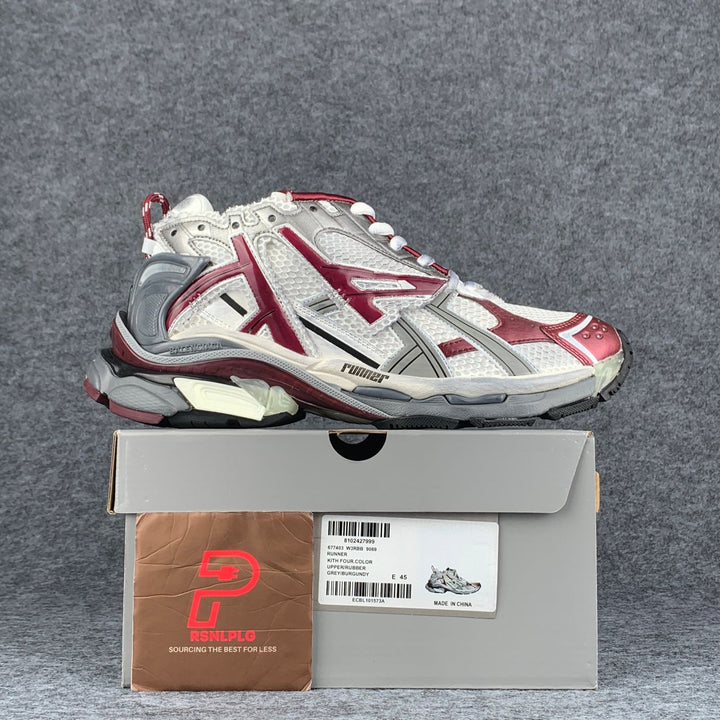 Balenciaga Runner Sneaker 'Burgundy' – Prsnlplg