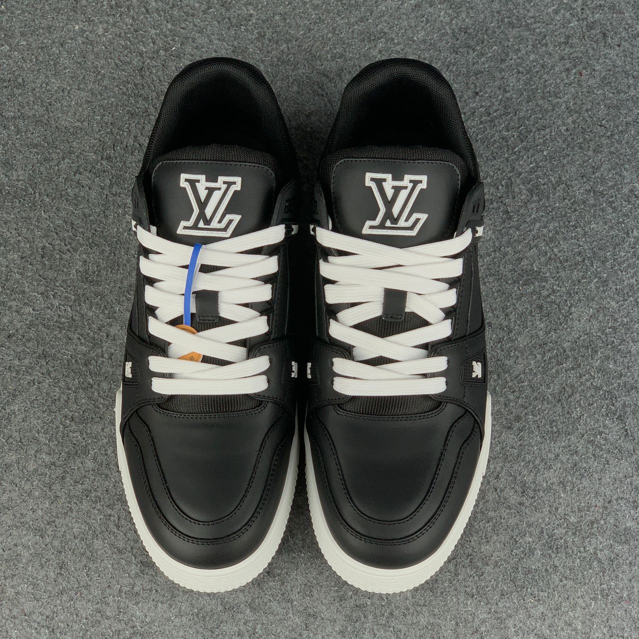 LV Trainer Calf Leather 'Matte Black'