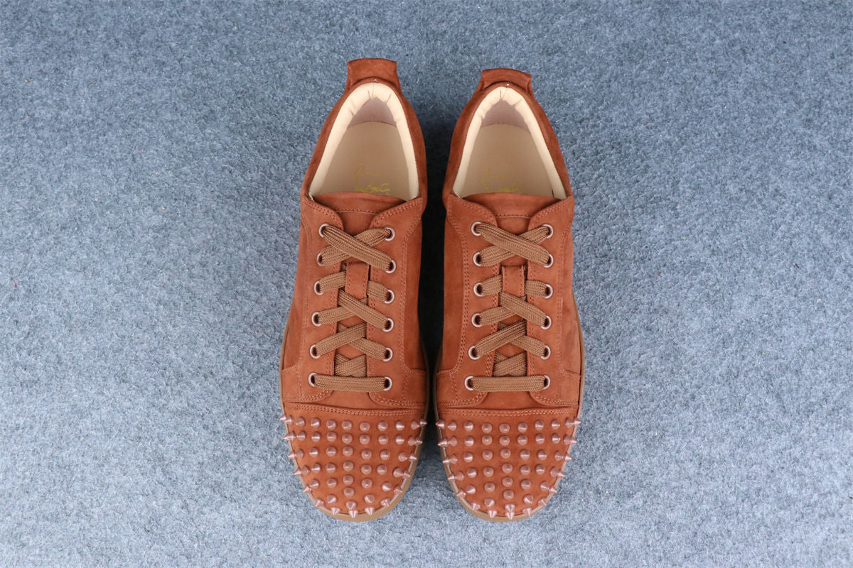 CL Louis Junior Spikes Orlato Flat 'Orange'