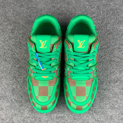 LV Trainer Damier 'Pop Green'