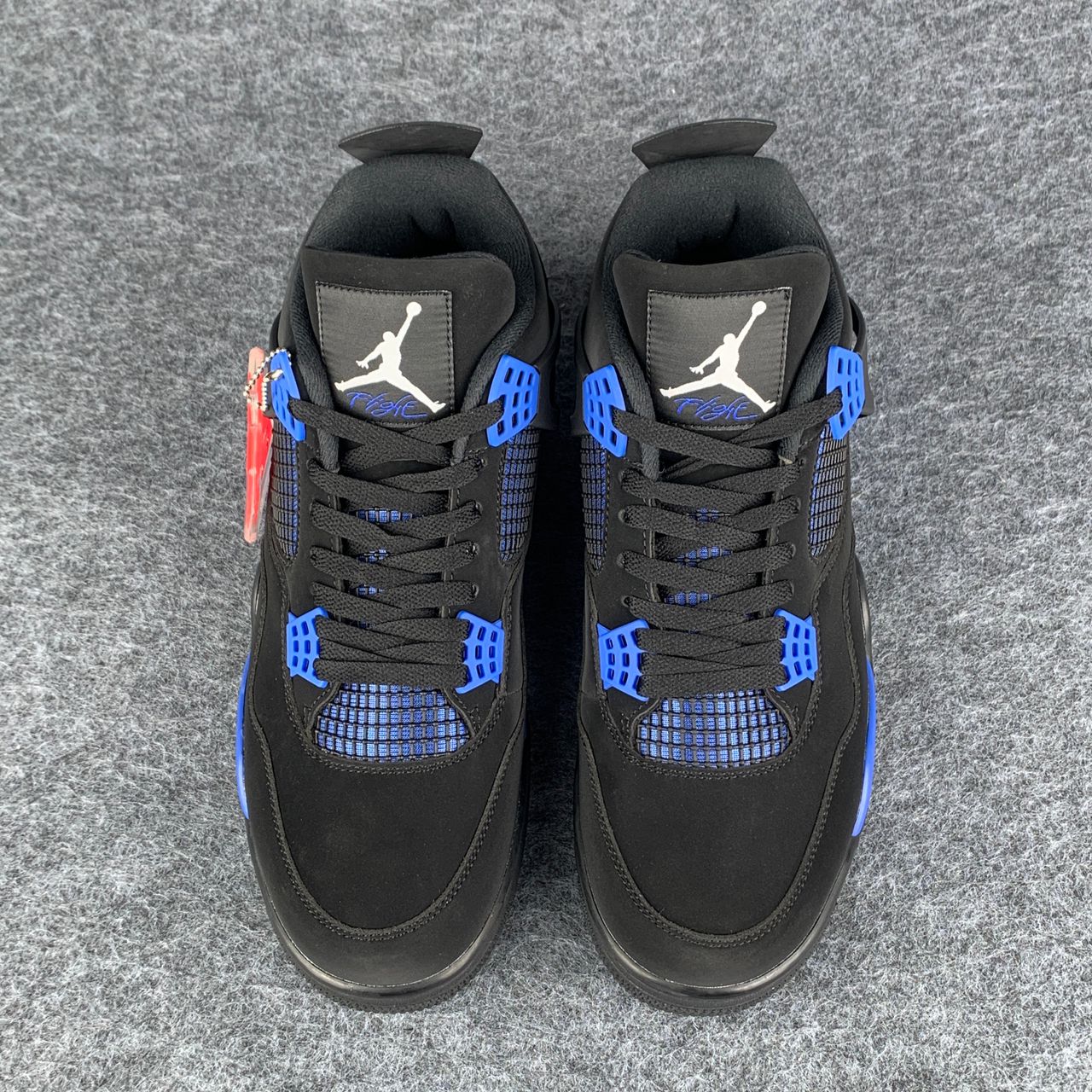 Custom Jordan 4 “Blue Thunder”