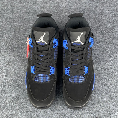 Custom Jordan 4 “Blue Thunder”