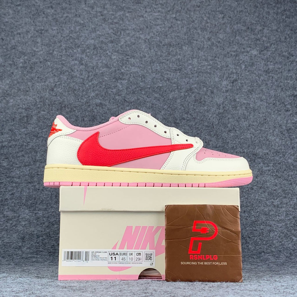 Travis Scott x Air Jordan 1 Retro Low OG 'Tropical Pink' – Prsnlplg
