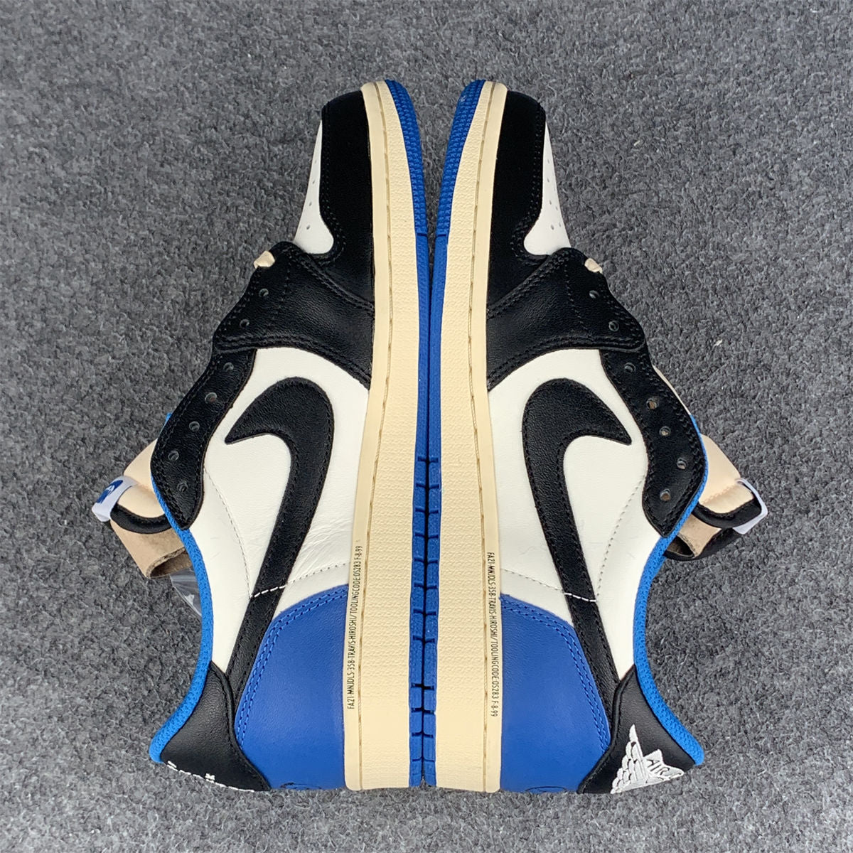 Fragment Design x Travis Scott x Air Jordan 1 Retro Low (B-GRADE VERSION)