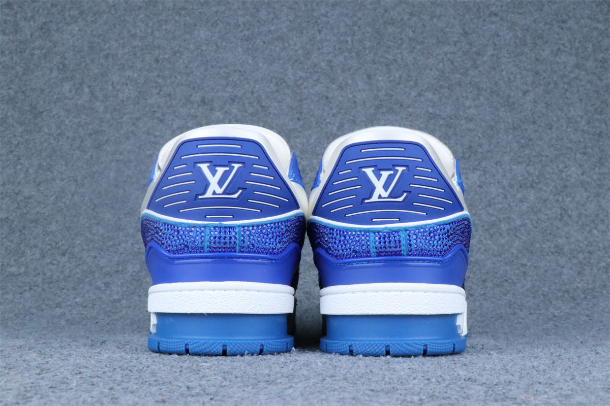 LVT Trainer 'White Blue Crystals'