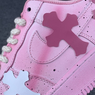 (Custom) Chrome Hearts x Air Force 1 ‘Barbie Pink’