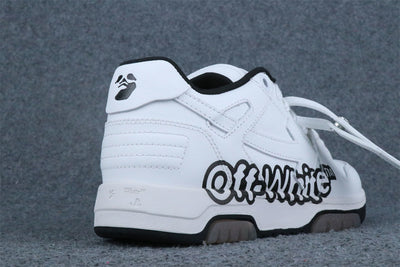 Off-White Out of Office Logo Print 'White Black'