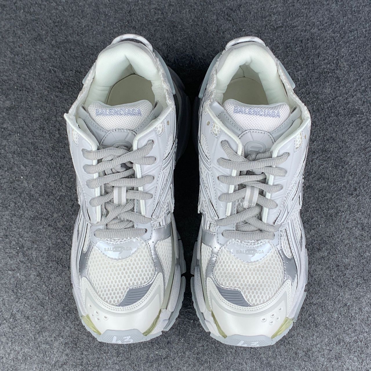 Balenciaga Wmns Runner Sneaker 'White Silver'