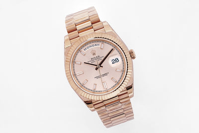 Everose Gold & Sundust 40MM Watch