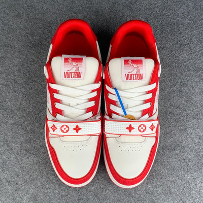 Baskets LVT « Monogram Denim - Rouge »