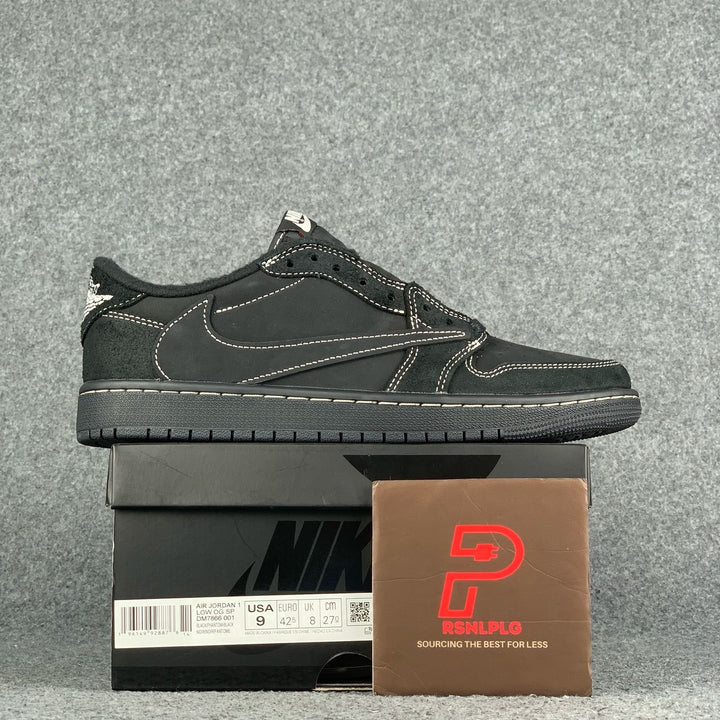 Travis Scott x Air Jordan 1 Low OG SP 'Black Phantom' – Prsnlplg