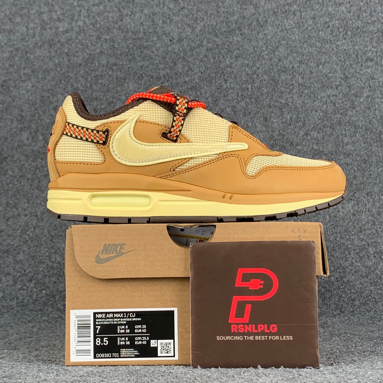 Travis Scott x Air Max 1 'Wheat'