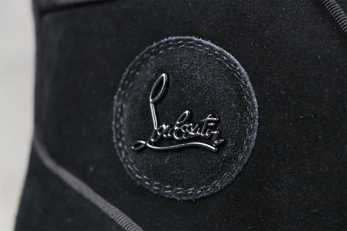 CL Lou Spikes Orlato High-Top ‘Black Suede’