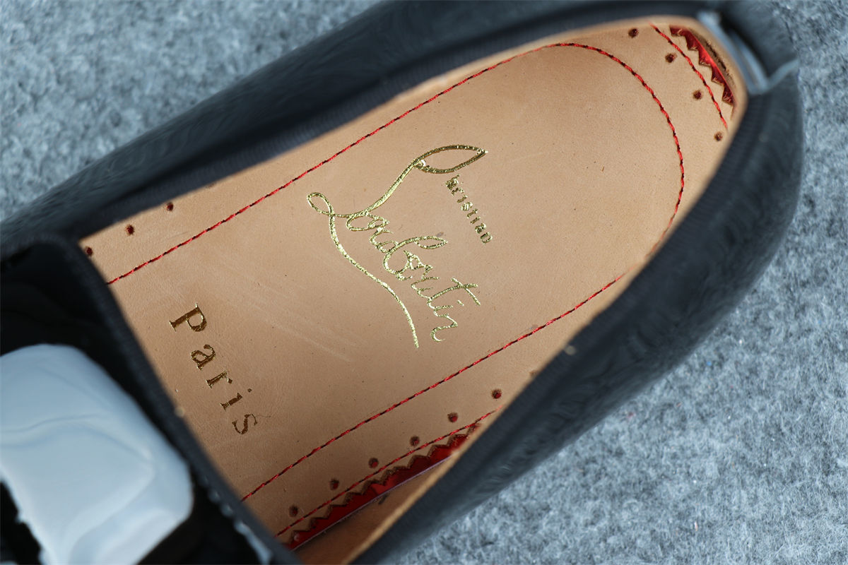 CL Dandelion Tassel Loafers ‘Black Patent Leather'