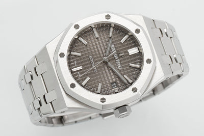 Royal Oak 15500ST Grey Dial