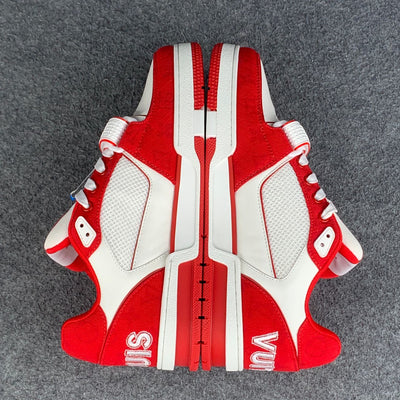 Baskets LVT « Monogram Denim - Rouge »