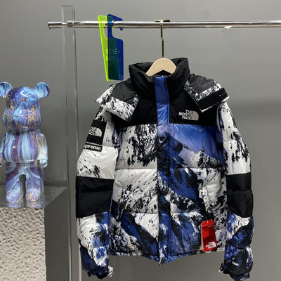 Supreme x The North Face Mountain Baltoro Jacket 'Blue/White'