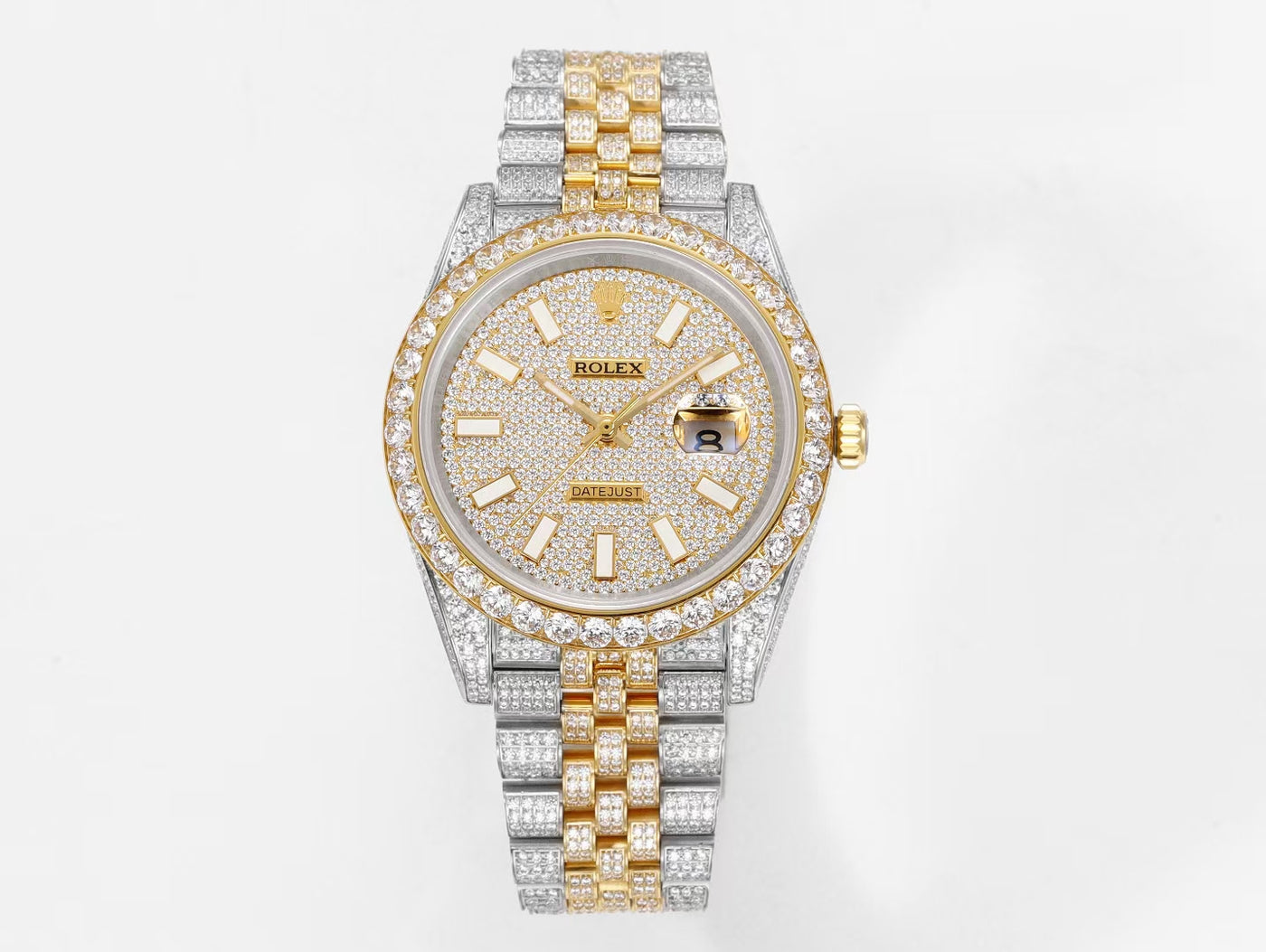 Diamond & Yellow Gold 41MM Watch