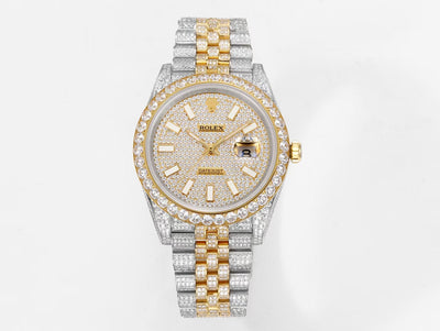 Diamond & Yellow Gold 41MM Watch